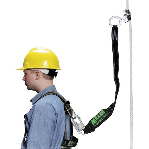 Coulisseau de s&eacute;curit&eacute; trainant, Avec longe CSL Industriel Inc.