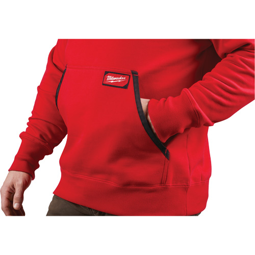 Chandail &agrave; capuchon lourd, Hommes, Petit, Rouge CSL Industriel Inc.