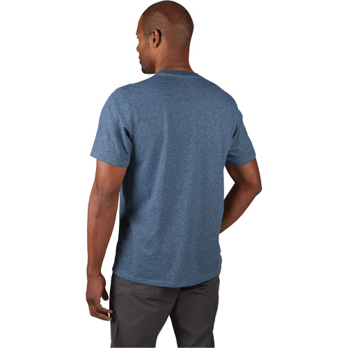 T-shirt de travail hybride, Hommes, Petit, Bleu CSL Industriel Inc.