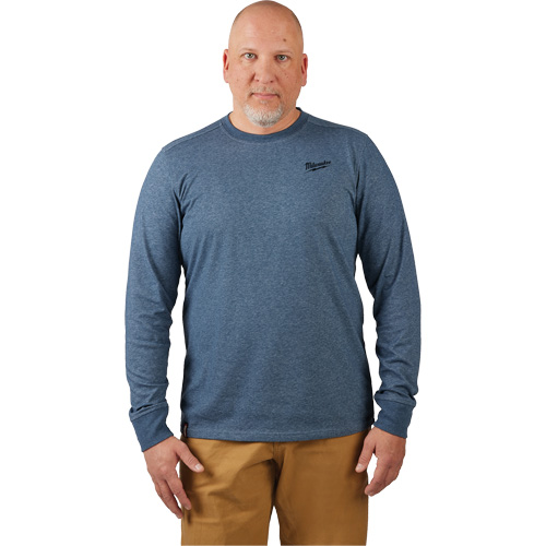 T-shirt de travail hybride, Hommes, Petit, Bleu CSL Industriel Inc.