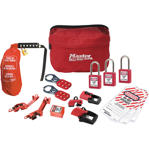 Premier Lockout Kit with Zenex Thermoplastic Locks, Electrical Kit, 16 Components CSL Industriel Inc.