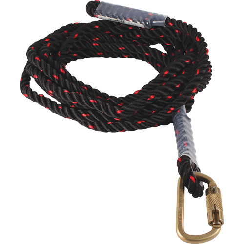 Dynamic Vertical Rope Lifeline with Carabiner CSL Industriel Inc.
