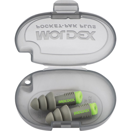 Alphas Reusable Earplugs, Uncorded, Bulk - Plastic Case, 27 dB NRR, One-Size CSL Industriel Inc.