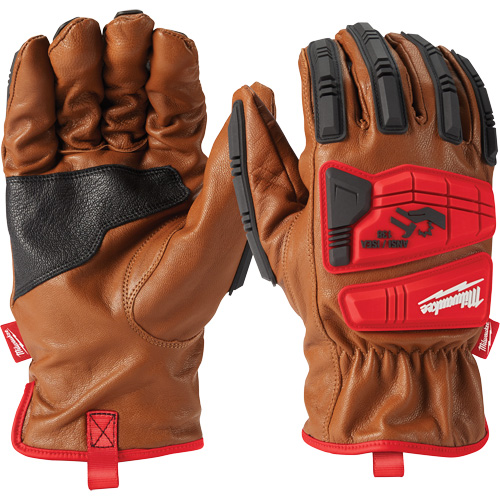 Goatskin Impact Gloves, Small, Grain Leather Palm CSL Industriel Inc.