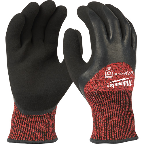Gants dhiver r&eacute;sistant aux coupures, Taille T-Grand, Calibre 15, Rev&ecirc;tement Latex de caoutchouc, ANSI/ISEA 105 niveau 3 CSL Industriel Inc.