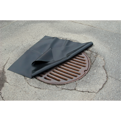Couvercles de drains en n&eacute;oprene, Carr&eacute;e, 36" lo x 36" la CSL Industriel Inc.