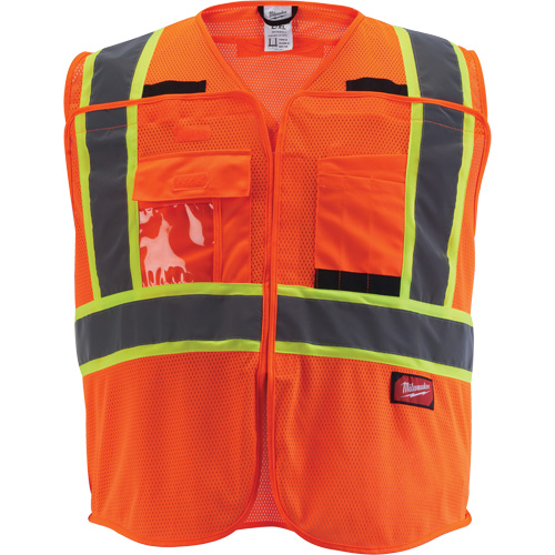 Flagman Safety Vest, High Visibility Orange, Medium/Small CSL Industriel Inc.
