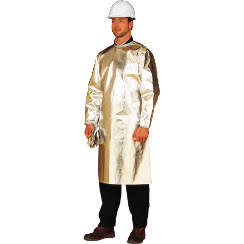 ALM 300 Long Heat Protective Apron/Smock, 48" L, Aluminized Fibreglass CSL Industriel Inc.