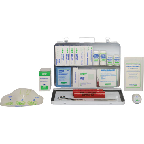 First Aid Kit, Meets CSA Z1220-17 Type 2 Low-Risk Environment, Medium (26-50 Workers) CSL Industriel Inc.