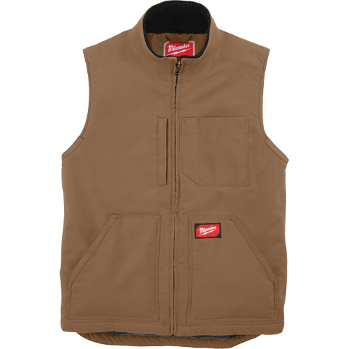 Heavy-Duty Sherpa-Lined Vest, Men's, Small, Brown CSL Industriel Inc.