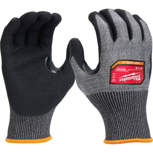 Gants enduits par trempage &agrave; dext&eacute;rit&eacute; &eacute;lev&eacute;e, Taille Petit, Calibre 18, Rev&ecirc;tement Nitrile, Enveloppe en Nylon/Poly&eacute;thyl&egrave;ne/Tungst&egrave;ne, ASTM ANSI niveau A8/EN 388 niveau F CSL Industriel Inc.