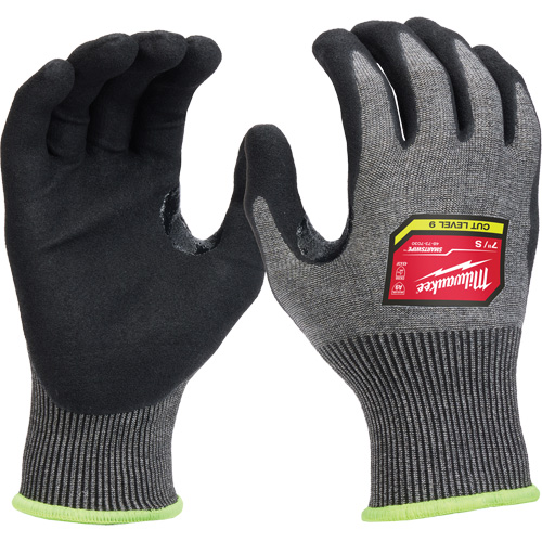 Gants enduits par trempage &agrave; dext&eacute;rit&eacute; &eacute;lev&eacute;e, Taille Petit, Calibre 18, Rev&ecirc;tement Nitrile, Enveloppe en Nylon/Poly&eacute;thyl&egrave;ne/Tungst&egrave;ne, ASTM ANSI niveau A9/EN 388 niveau F CSL Industriel Inc.