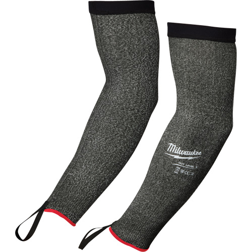 Manches de protection, Poly&eacute;thyl&egrave;ne, 16", ANSI/ISEA 105 niveau 5/EN 388 niveau E, Gris CSL Industriel Inc.