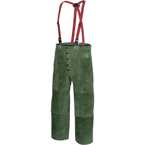 WP 100 Pantalon avec taille &eacute;lastique pour soudeur, Petit, Vert CSL Industriel Inc.
