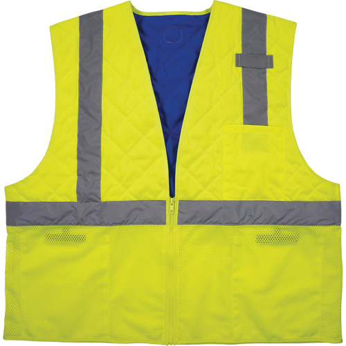 Chill-Its 6668 Safety Cooling Vest, Small, High Visibility Lime-Yellow CSL Industriel Inc.