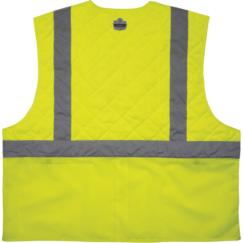 Chill-Its 6668 Safety Cooling Vest, Small, High Visibility Lime-Yellow CSL Industriel Inc.