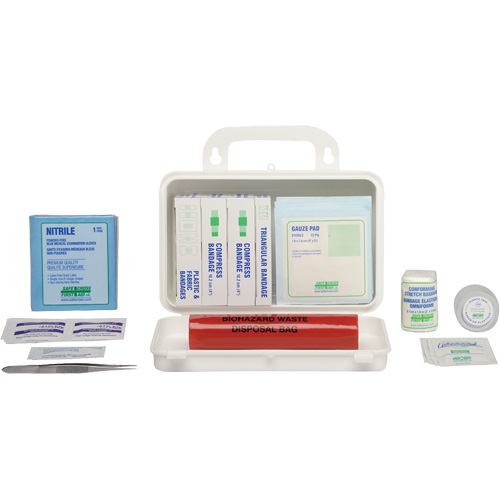 Trousse de premiers soins, R&eacute;pond &agrave; la norme CSA Z1220-17 type 1 individuelle, Personnel (1 travailleur) CSL Industriel Inc.