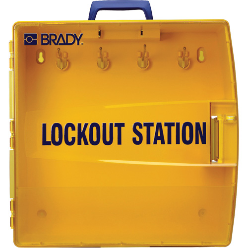 Poste de verrouillage accessible, Cadenas Aucune, Capacit&eacute; de 40, Cadenas Non compris CSL Industriel Inc.