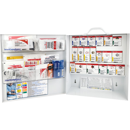 SmartCompliance&reg; First Aid Cabinet, Meets CSA Z1220-17 Type 3 High-Risk Environment, Small (2-25 Workers) CSL Industriel Inc.