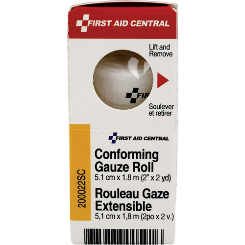 SmartCompliance&reg; Refill Conforming Stretch Gauze Bandage, Roll, 6' L x 2" W, Sterile, Medical Device Class 1 CSL Industriel Inc.