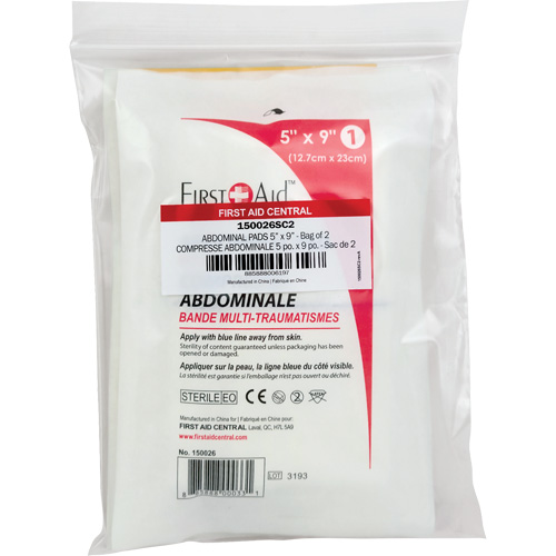 Recharge tampons pour trauma abdominal SmartCompliance CSL Industriel Inc.