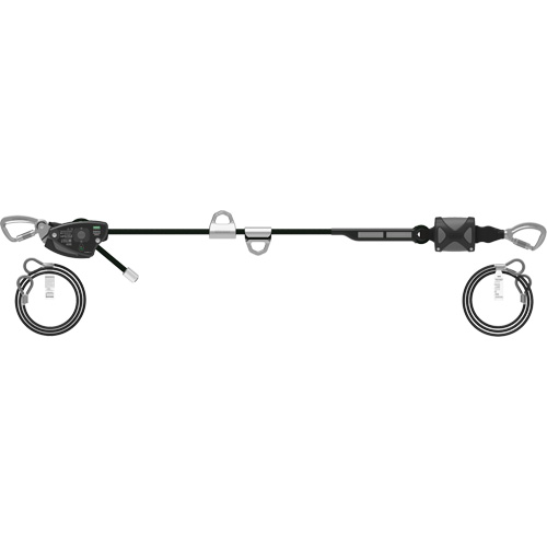 Corde de 60' pour ligne de vie temporaire horizontale, Corde d'alpinisme CSL Industriel Inc.