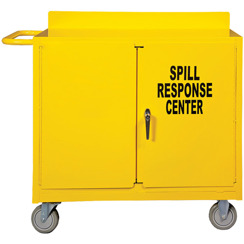Chariot central de contr&ocirc;le des d&eacute;versements, 18" lo x 38,375" la x 36" h CSL Industriel Inc.