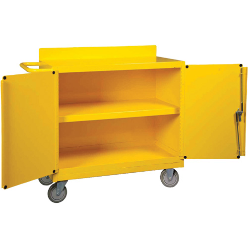 Chariot central de contr&ocirc;le des d&eacute;versements, 18" lo x 38,375" la x 36" h CSL Industriel Inc.