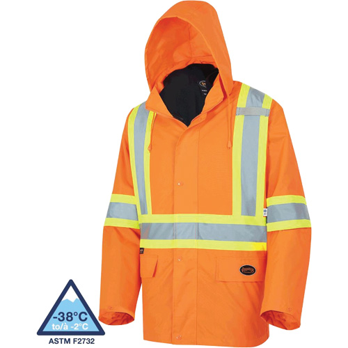 5632 The Rock 3-in-1 Parka, High Visibility Orange, X-Small CSL Industriel Inc.