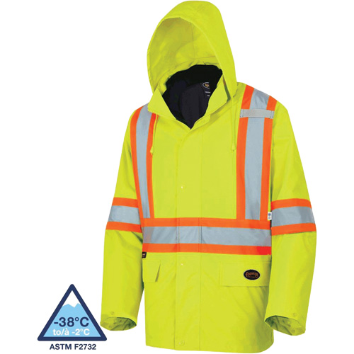 5633 The Rock 3-in-1 Parka, High Visibility Lime-Yellow, X-Small CSL Industriel Inc.