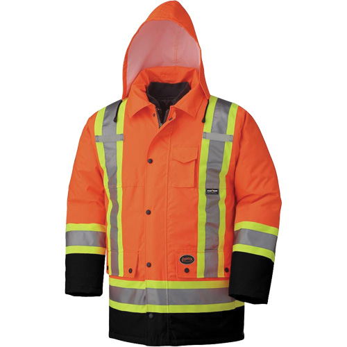 5020BB Waterproof 7-in-1 Safety Parka, High Visibility Orange, 2X-Large CSL Industriel Inc.