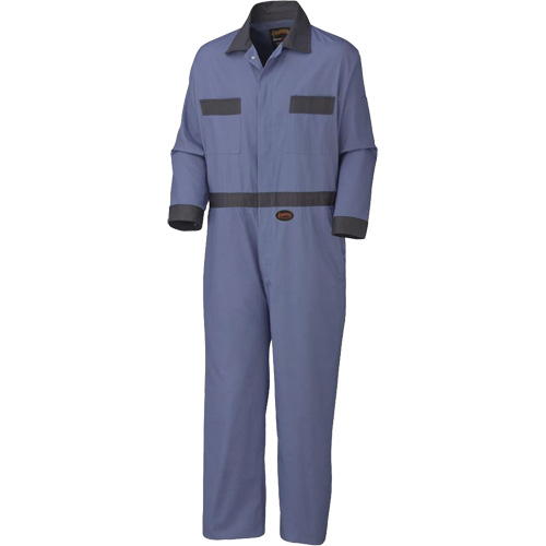 5133 Coveralls with Concealed Brass Buttons, Men's, Navy Blue, Size 36 CSL Industriel Inc.