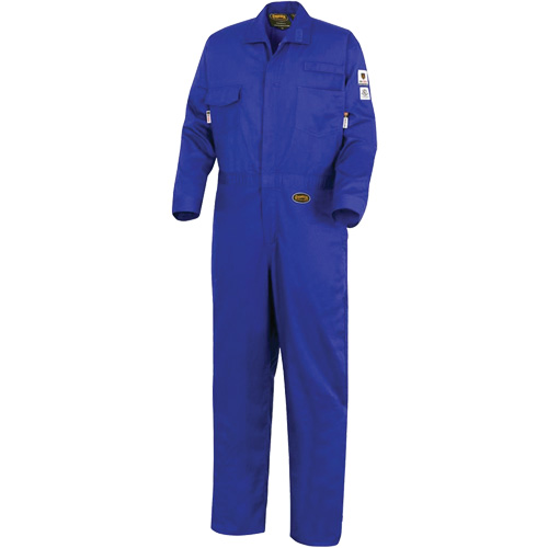 7779 FR-Tech&reg; 88/12 Arc Rated Flame Resistant Coveralls, Size 36, Royal Blue CSL Industriel Inc.