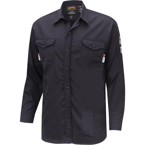 7742 Chemise de s&eacute;curit&eacute; ignifug&eacute;e FR-Tech, Petit, Bleu marin CSL Industriel Inc.