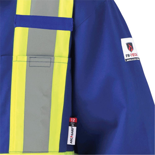 7706 Combinaison ignifuge FR-Tech avec fermetures &agrave; glissi&egrave;re aux jambes, Taille 36, Bleu royal, 9,7 cal/cm² CSL Industriel Inc.