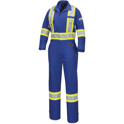 7704W Combinaison FR-Tech ignifuge/contre les arcs pour femme, Taille T-petit, Bleu royal, 10 cal/cm² CSL Industriel Inc.