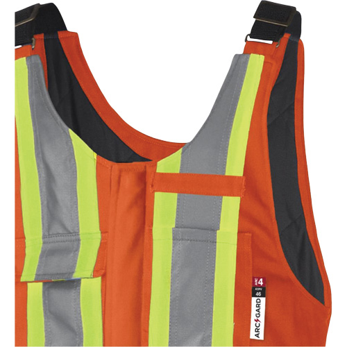 5534A Combinaison de s&eacute;curit&eacute; matelass&eacute;e ignifuge, Petit, Orange CSL Industriel Inc.