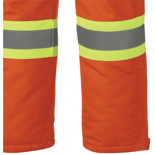 5534A Combinaison de s&eacute;curit&eacute; matelass&eacute;e ignifuge, Petit, Orange CSL Industriel Inc.