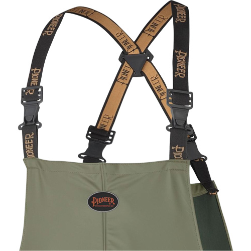 D7020 Dry King&reg; Stretch Bib Pants, X-Small, Polyurethane, Green CSL Industriel Inc.