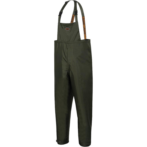 D8120P Nailhead Ripstop Tree Planter Bib Pants, X-Small, Polyester/PVC, Green CSL Industriel Inc.
