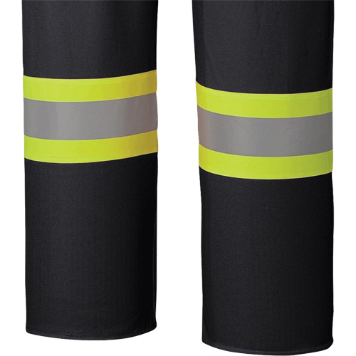 5895BK Flame-Resistant Waterproof Stretch Bib Pants, X-Small, Black CSL Industriel Inc.