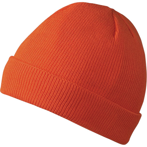 5564A Tuque doubl&eacute;e, Doublure en Acrylique, Taille unique, Orange haute visibilit&eacute; CSL Industriel Inc.