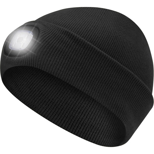 5678 Knit Toque with LED Headlight, Fleece Lining, One Size, Black CSL Industriel Inc.