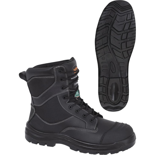 1050 Black Composite Safety Work Boots, Leather, Size 14, Impermeable CSL Industriel Inc.