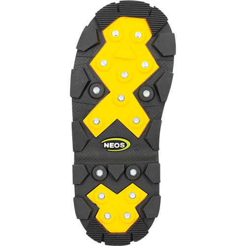 Voyager Glacier Trek Cleats Overshoes with Heels, Nylon/Polyurethane, Buckle, Fits Men's 5 - 6.5/Women's 6 - 8 CSL Industriel Inc.