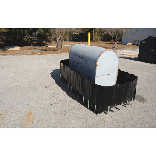 Conteneur flexible pour r&eacute;servoir de carburant sans drain Ultra-550 Containment Sump, 102" lo x 72" la, 650 gal. US Capacit&eacute; CSL Industriel Inc.