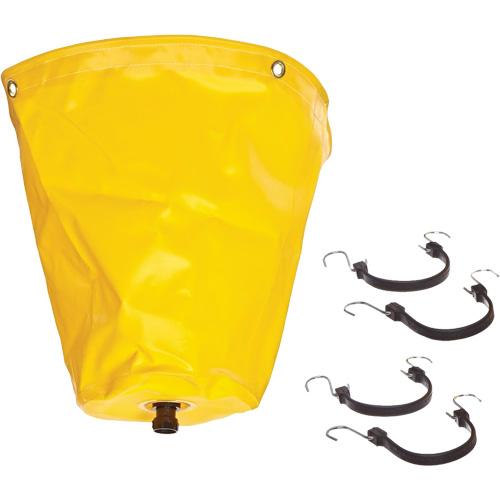 Ultra-Drip Diverter&reg; Pipe Drip Diverter, 1.5" L x 1.5" W, Vinyl CSL Industriel Inc.