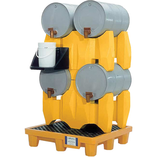 Syst&egrave;me de confinement Ultra-Drum sans drain pour 4 barils, 53" lo x 53" la x 77,8" ha, 3000 gal. US Capacit&eacute; CSL Industriel Inc.