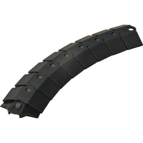 Small Ultra-Sidewinder Cable Protection System avec capuchons, 39,5" x 3" x 0,8", 2000 lb (1 tonne) CSL Industriel Inc.