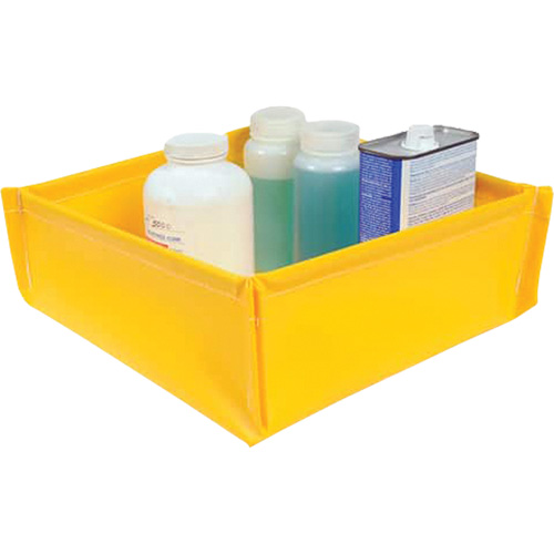 Flexible Ultra-Utility Tray, 12" lo x 12" la x 4,8" h, Cap. de d&eacute;versement 1,5 gal. US CSL Industriel Inc.